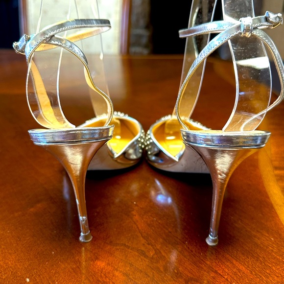 Beautiful Giuseppe Zanotti embellished ankle strap pumps EUC EU 39 - Picture 5 of 9